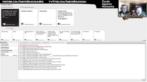 cards of humanity play online